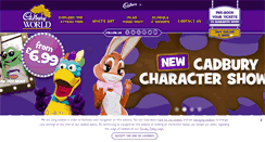 Desktop Screenshot of cadburyworld.co.uk